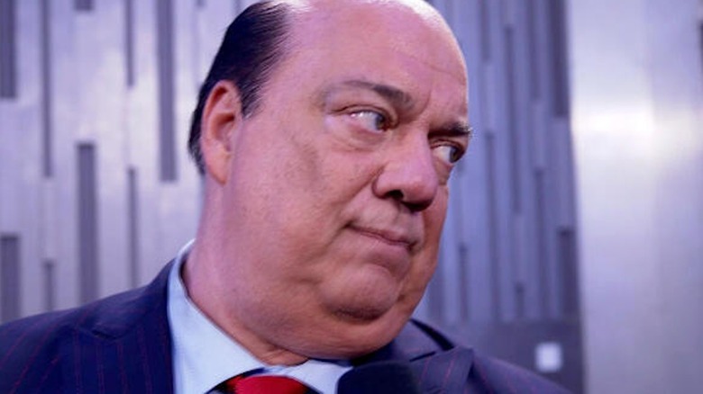 Paul Heyman is all business.