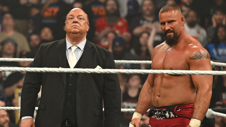 Paul Heyman and Bron Breakker