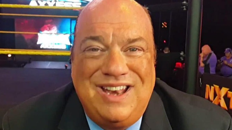 Paul Heyman smiling