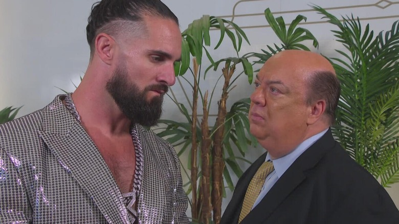 Seth Rollins and Paul Heyman