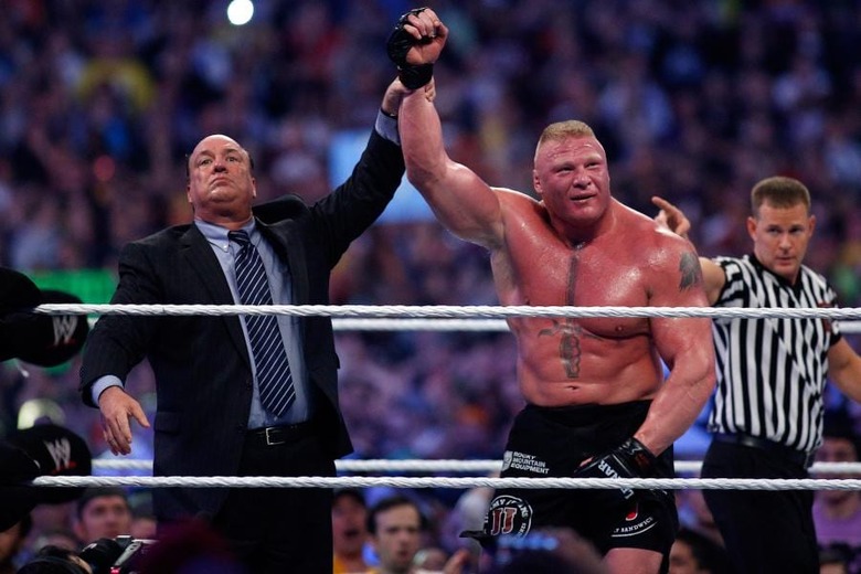 heyman lesnar