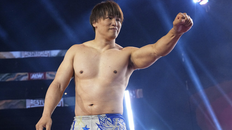 Ibushi on the ramp