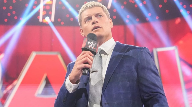 Cody Rhodes speaking