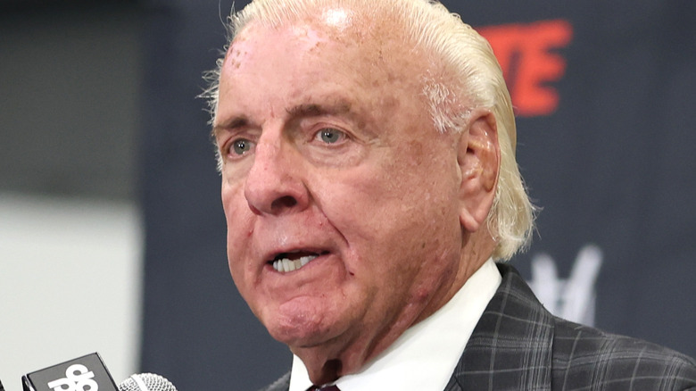 Ric Flair speaking