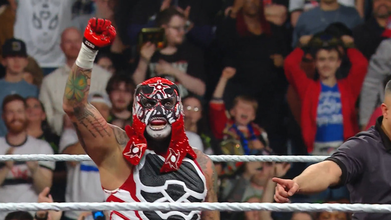 Penta celebrates victory