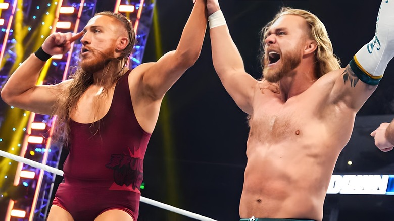 Pete Dunne and Tyler Bate 
