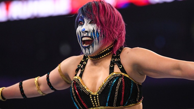 Asuka at WWE Royal Rumble 2023