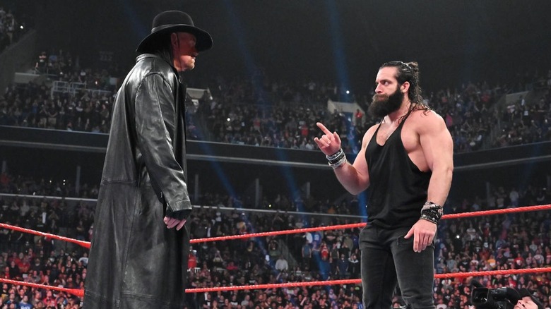 The Undertaker Confronts Elias In 2019