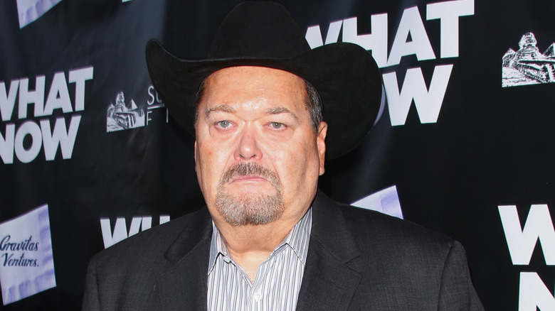 Jim Ross at an event