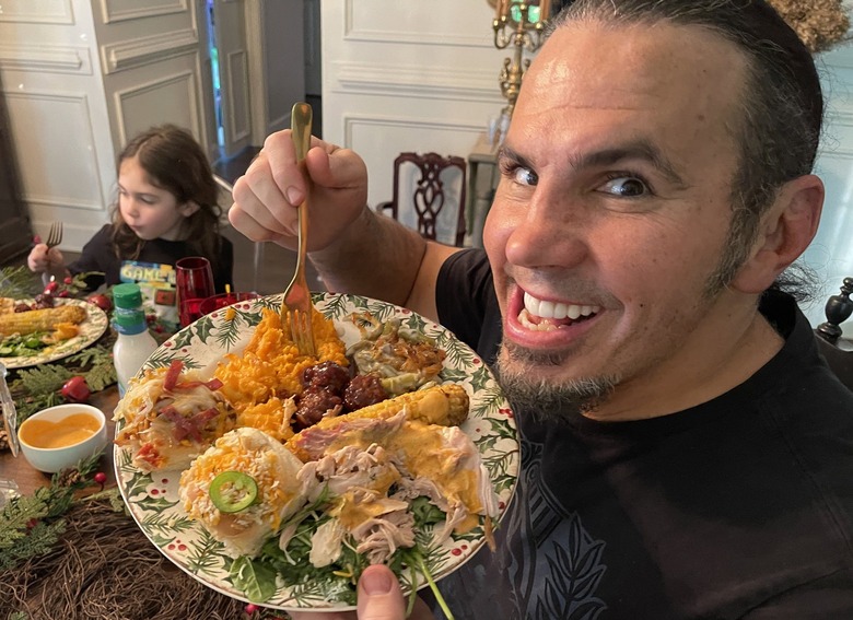 Photos Thanksgiving Meals From The Wrestling World