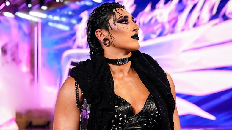 Rhea Ripley at WWE WrestleMania 39