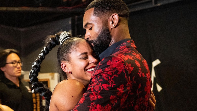 Bianca Belair and Montez Ford