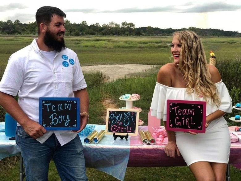 Photos: WWE Star Lacey Evans Hosts Gender Reveal