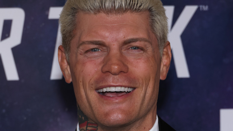 Cody Rhodes smiling