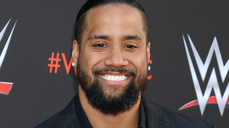 Jimmy Uso smiling