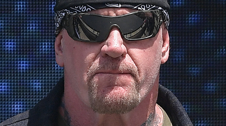 The Undertaker rocking sunglasses