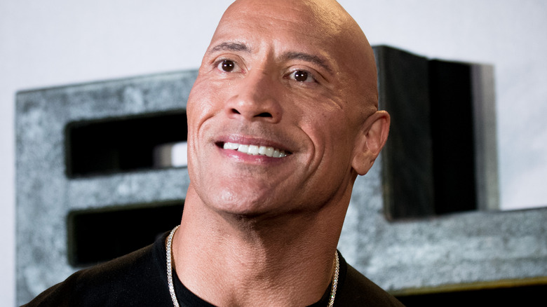 Dwayne "The Rock" Johnson smiling