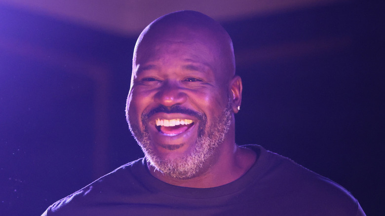 Shaquille O'Neal having what appears to be the best time ever