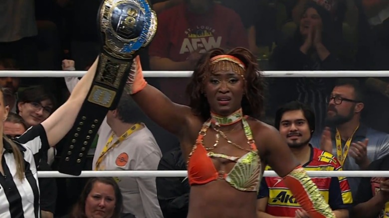 Queen Aminata wins the TBS Championship
