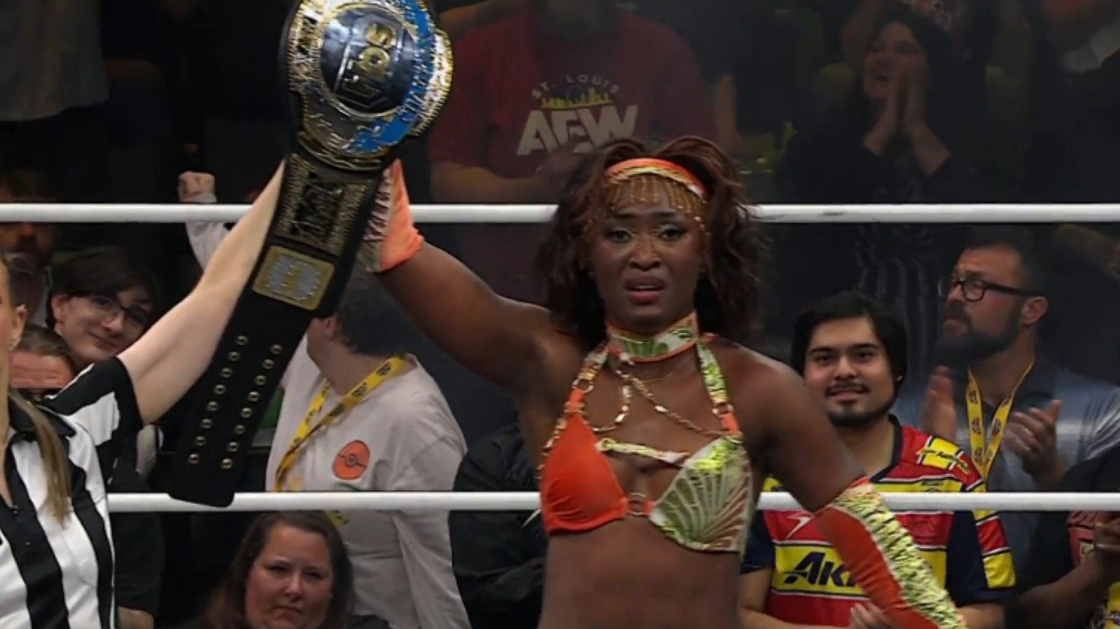 Queen Aminata Dethrones Persephone, Claims AEW TBS Title In Dynamite Main Event