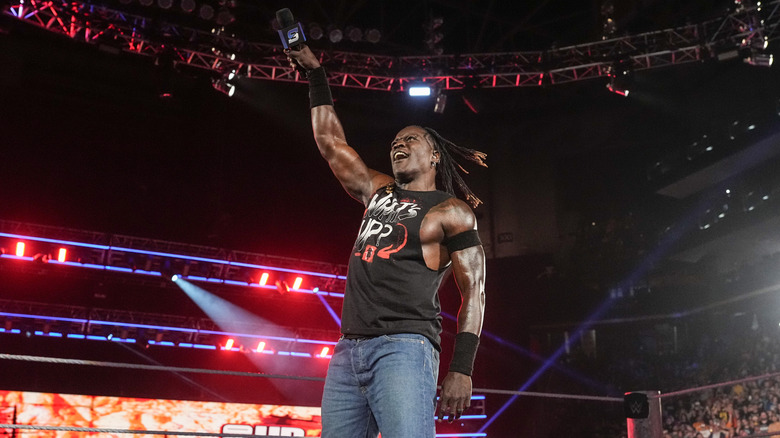 R-Truth makes an entrance