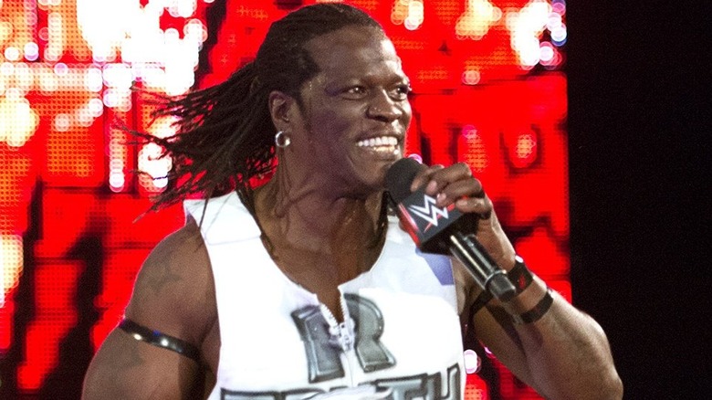 R-Truth performs