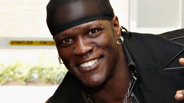 R-Truth posing