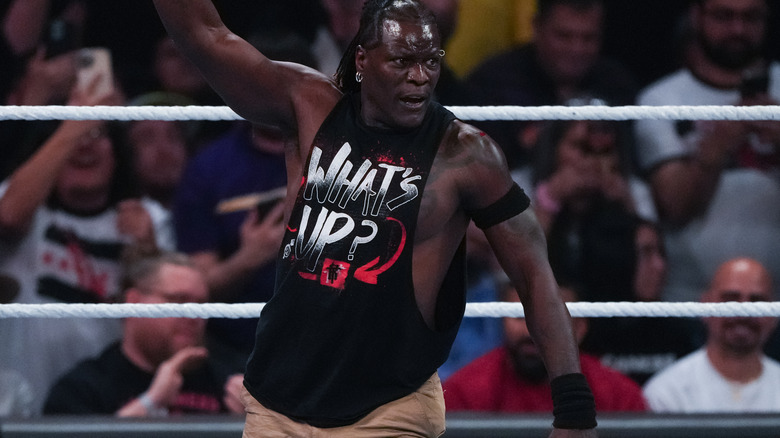 r truth doing John Cena's signature pose
