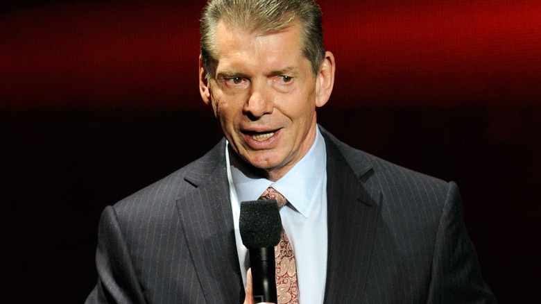 Vince McMahon talking