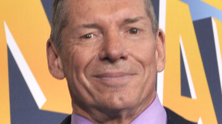 Vince McMahon smiling