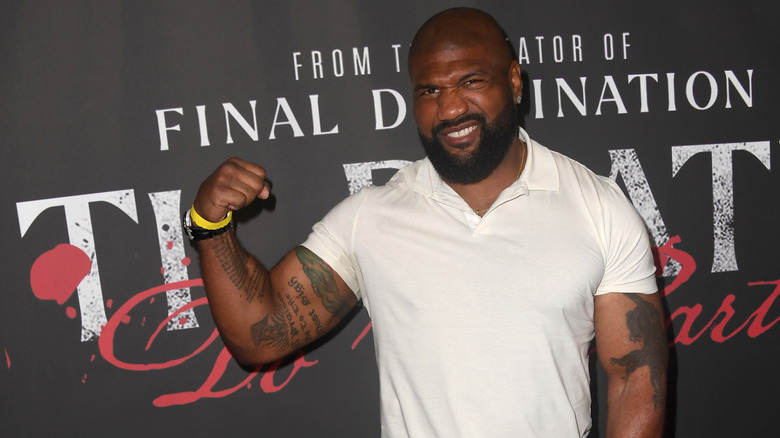 Rampage Jackson at a premiere
