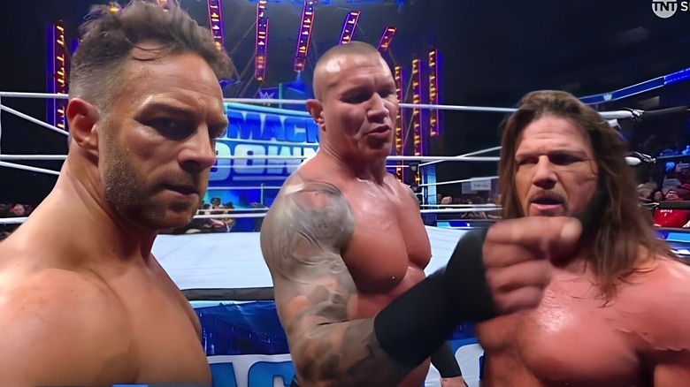 LA Knight, Randy Orton, AJ Styles