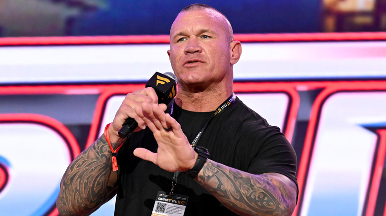 Randy Orton speaks onstage during Fanatics Fest NYC 2025