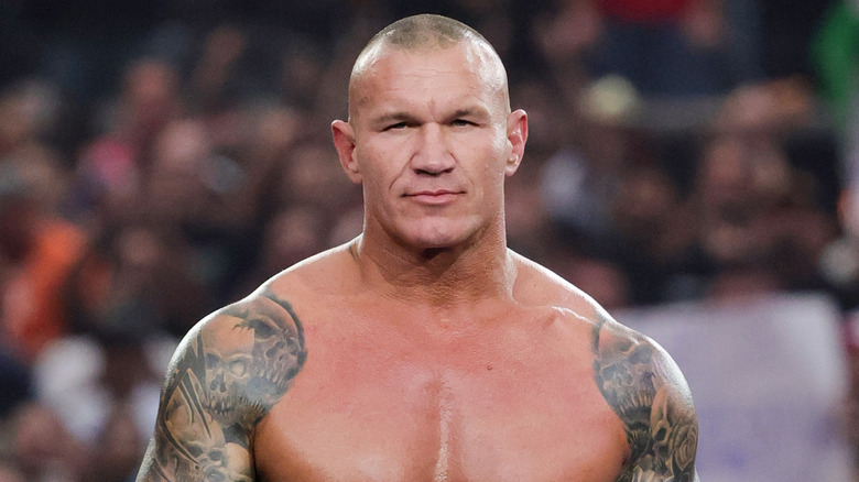 Randy Orton is introduced for his match against Joe Hendry during WrestleMania 41