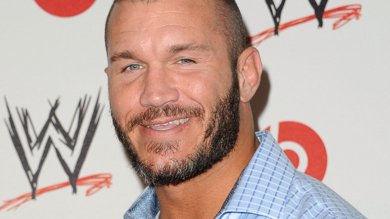 Randy Orton smiling