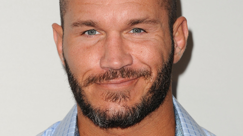 Randy Orton smiling