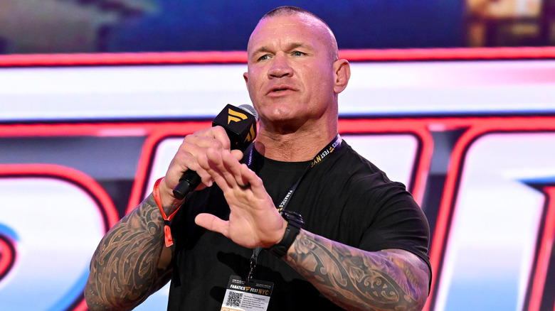 Randy Orton talking