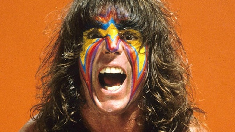 Ultimate Warrior yelling