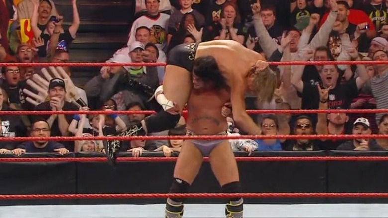 CM Punk fireman carries William Regal