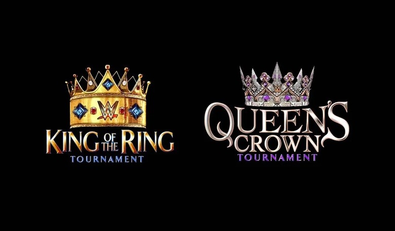 wwe king of the ring queens crown tournament logos 1