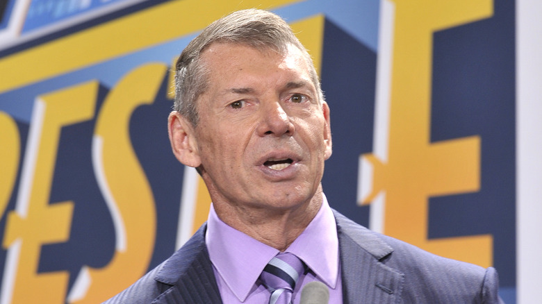 Vince McMahon speaking