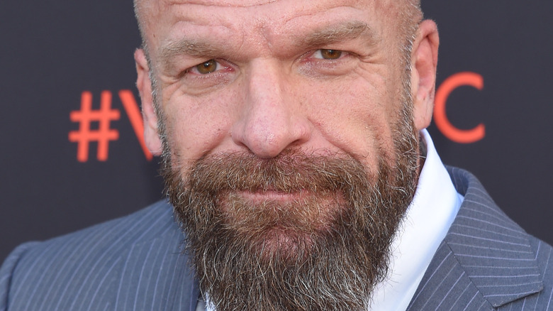 Paul Triple H Levesque smiling