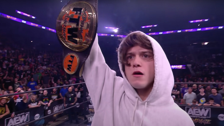 HOOK posing with the FTW Title