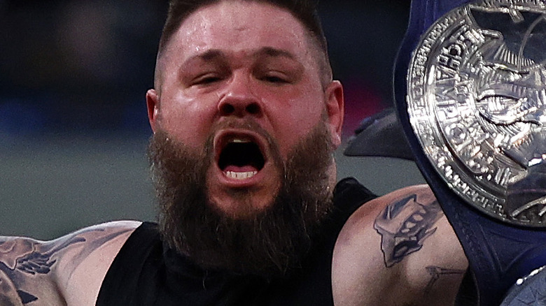 Kevin Owens shouting