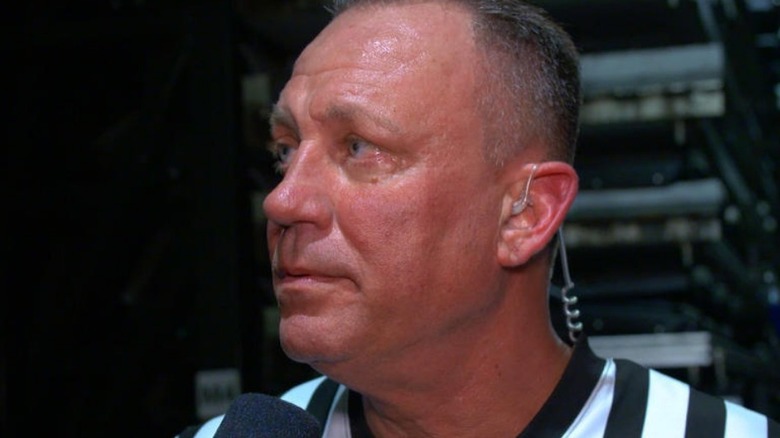 Mike Chioda looking away
