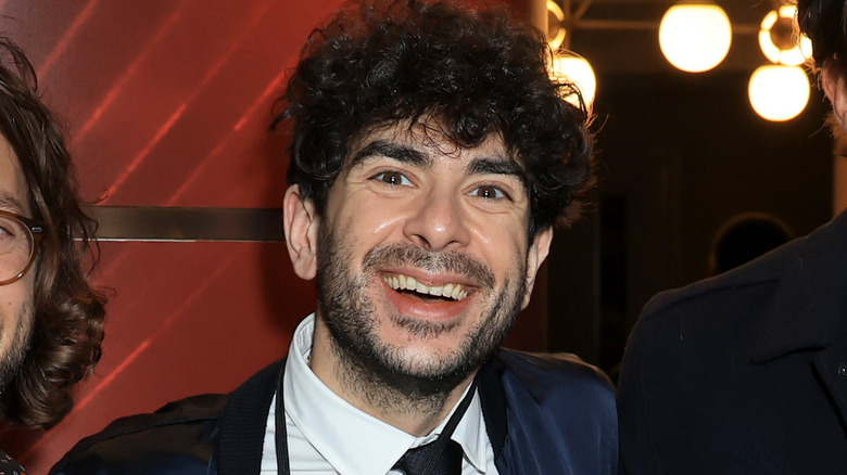 A really happy Tony Khan