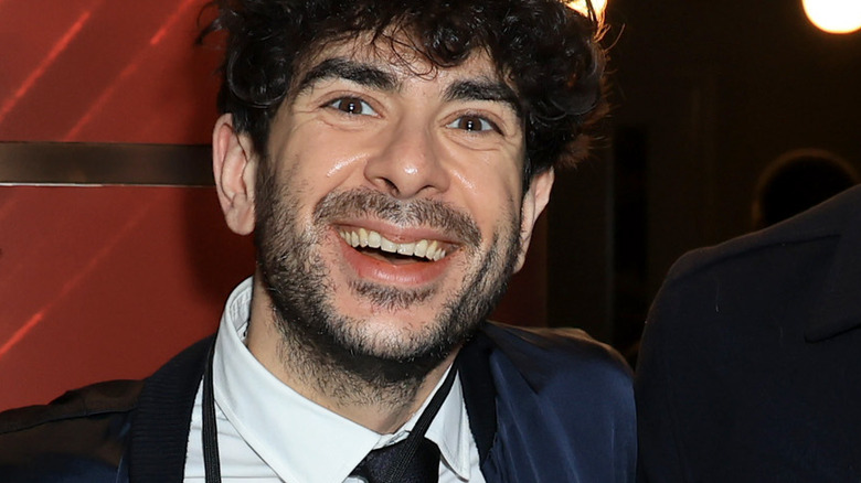 A really happy Tony Khan