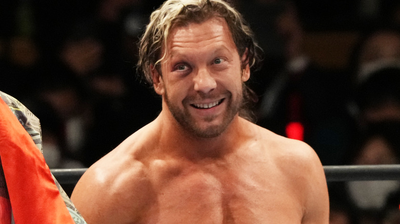 Kenny Omega smiling