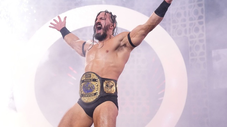 Pac makes his entrance at AEW All Out 2024