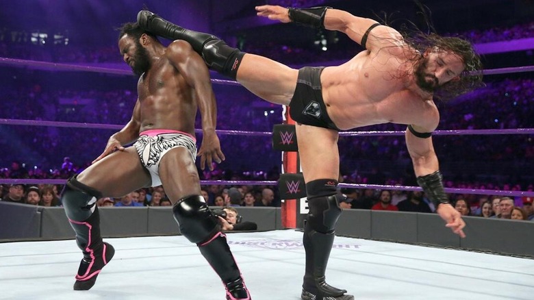 Neville battles Rich Swann for the Cruiserweight Title at WWE Royal Rumble 2017